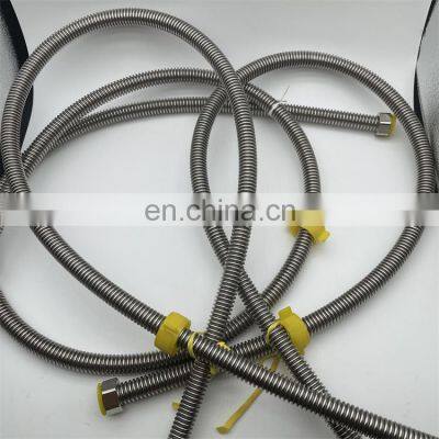 Bathroom Toilet Sanitary Accessory Stainless Steel Flexible Braided Metal Shower Hose