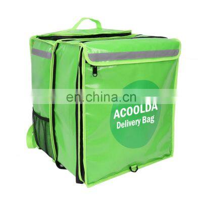 Commercial Quality Hot Carry Custom Thermal Insulated Backpack Food Delivery Bag With Logo