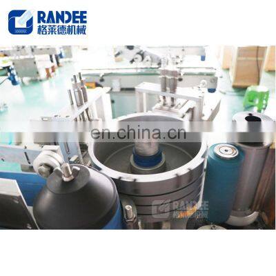 Square Bottle Wet Glue Labeling Machine for Juice Wine Beer Filling Bottling Line photo-4