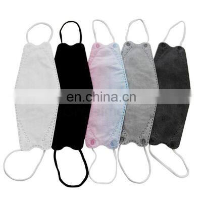 Tres Capas Negra de 3 Capas Facial Arcoiris Con Diseno Venta de Mascarilla Desechable Kf94 photo-2