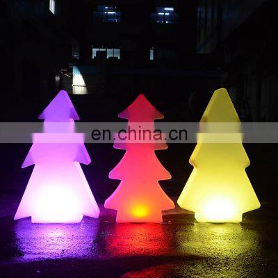 light Christmas outdoor /Christmas holiday room decor lights PE plastic led tree star snow holiday lighting indoor lamp