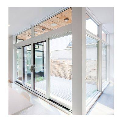 Aluminum Patio Door Luxury Low E Glass Frame Aluminium Bifold Sliding door