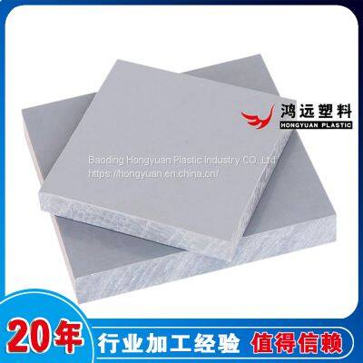 China Light Grey PVC Sheet,China PVC Plate White Color photo-2