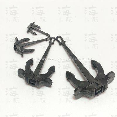 China Manufacturer Hall Anchor Stockless Mooring Anchor for Marine Ship Boat with BV DNV CCS Certificate