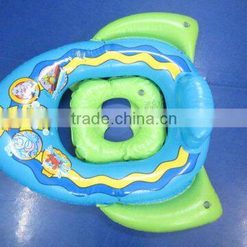 blue inflatable baby seat, baby boat , baby ring ,swiming seat