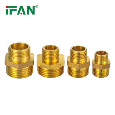 IFAN Superior Quality CW617N Brass Fittings Tube Equal Elbow Pipe Fittings photo-2