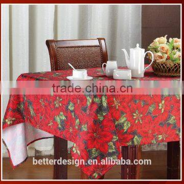 Christmas Polyester New Design Ready Made Table Cloth                        
                                                                Most Popular