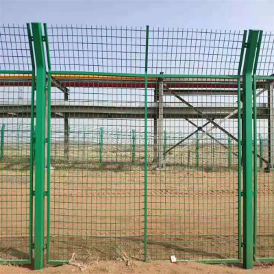 Railroad wire mesh protective fence Custom rail guardrail net