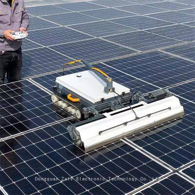 safe and reliable solar panel cleaning robot remote manual control X7