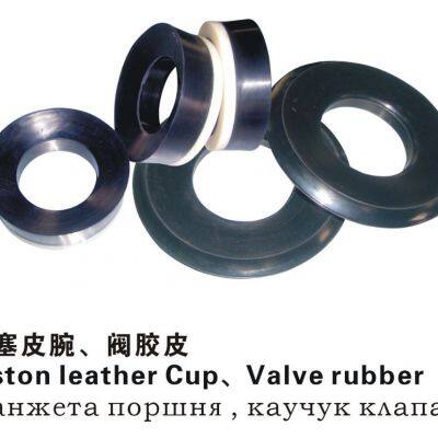 piston leather cup valve rubber