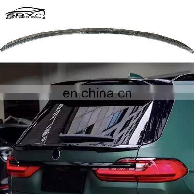 G07 X7 High Quality Carbon Fiber Rear Spoiler Trunk Wing Spoiler For BMW X7 G07