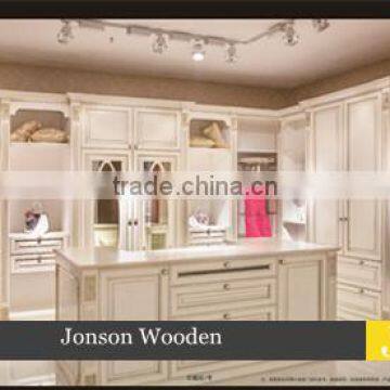 Solid Wooden Wardrobes With 4 Doors, Made of Wooden Wardrobe Designs Customized Closet