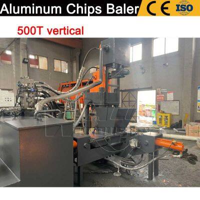 Scrap Briquetting Equipment Hydraulic Briquette Press Copper Chips Making Machine