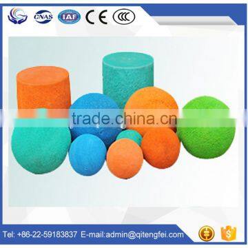 FM/UL Certification 4 Inch Rubber Concrete Delivery Hose Clean Out Ball