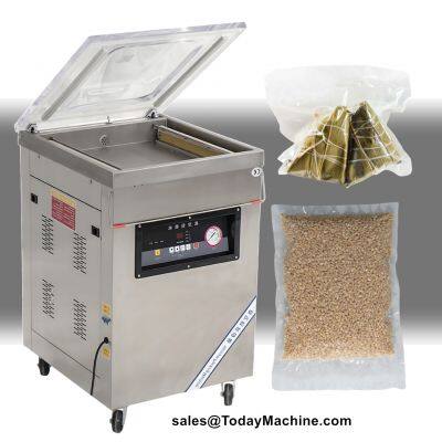 Automatic Vertical Vacuum Packing Machine for 1kg 5kg Bags Rice Granules Meat Nuts photo-5