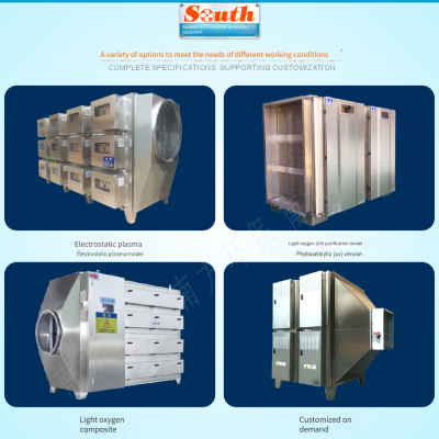 Organic Waste Gas uv Photolysis Treatment and Purification Equipment, Plasma Photo-oxidation Purification for Paint-making, Painting, Chemical Baking Fumes and Oil Fumes photo-2