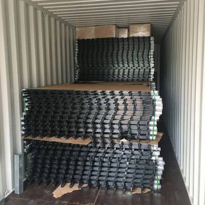 Customized JH Fence 5mm Steel Tubular Panel Heat Treated Eco-Friendly Rodent Proof Waterproof Powder Coated Modern Outdoor photo-6