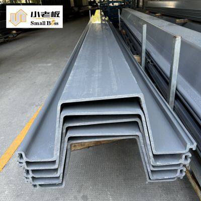 Vinyl Sheet Pile PVC for Erosion Control Flood Control Seawall River Slope Slide photo-2