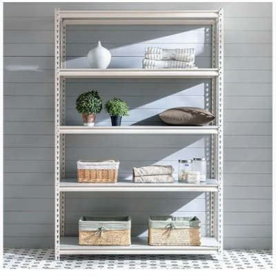 5-уровневые гаражные стеллажи на 2750 фунтов. Сборка без болтов. Регулируемые полки