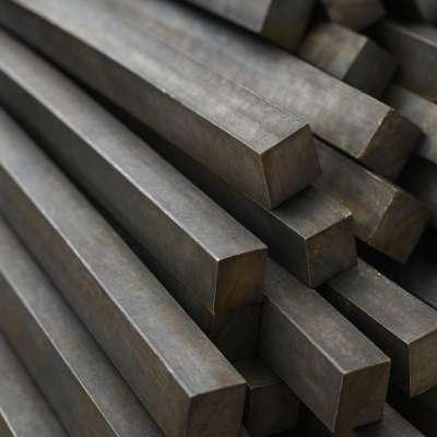 Low Carbon Raw Material Pure Iron Square Bar for Mechanical Processing and Stamping