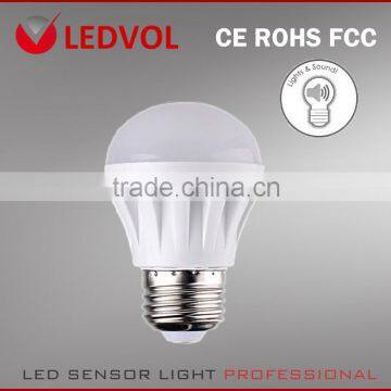 Sound and Light Control Sensor LED Light Bulb BSL-5W-SG