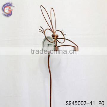 metal wire animal decoration garden stakes