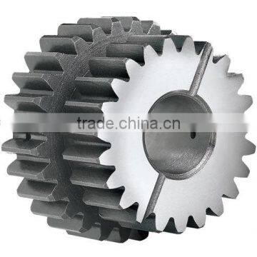 Good quality rack and pinion gears,Chinese double spur gear