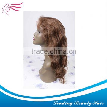 china treating 100% remy Brazilian human hair stock full lace wig,no tangle, shedding free