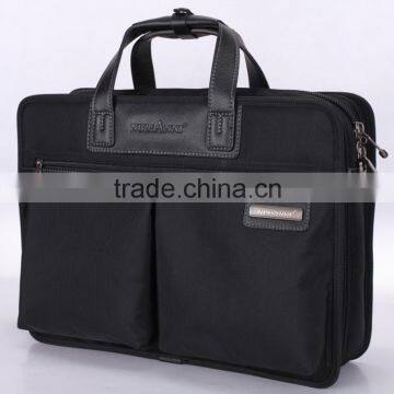 Men's 16.5 Inch Genuine Leather Laptop Bag photo-2