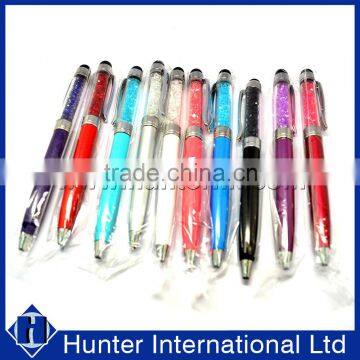 Wholesale Office Material Crystal Bling Stylus Pen