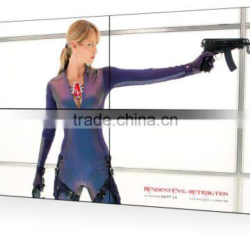 46 Inch Untra Thin Bezel Screen led video wall panel With Seamless Bezel 3.5mm