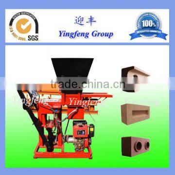 China top green ECO2-25 hydraulic Interlocking brick making machine for sale