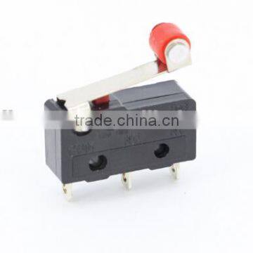 3Pin All New Limit Switch With Pulley N/O N/C 5A250VAC KW11-3Z Mini Micro Switch Factory Direct Sale photo-2