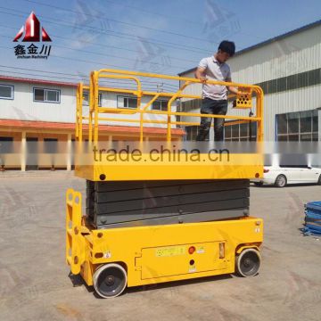 self-propelled auto scissor lifting platform manufacturer/	electric self-propelled scissor hydraulic lift platform                        
                                                                                Supplier's Choice