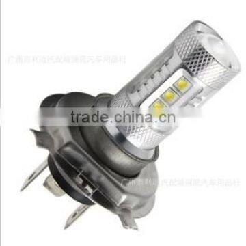 White H4 High Power LED Tail Turn Brake Head Car Light Lamp Bulb photo-2
