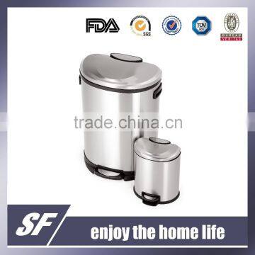 6L/50L Stainless Steel Slow close Pedal Bin Garbage Bin Step Bin Trash cans Waste Bin