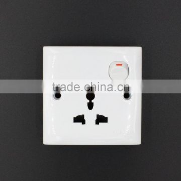 ABS material multifunctional 3 pin female socke, female socket pin for Thailand market