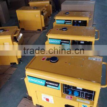 Portable Silent Diesel Generator Set 5kw 3phase/Single Phase Good Price For Home Use photo-3