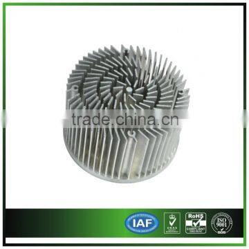 Flexible aluminum heat sink