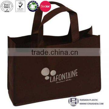 Promitonal non woven packaging bags with silk screen printing