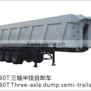 Semi-trailer for dumper