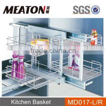 Top quality bottom price high quality kitchen pull out wire basket