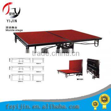 Factory wholesale cheap price cheap mobile stage for sale