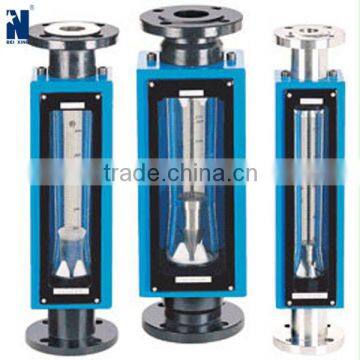 FA24 glass tube gas flow meter with anticorrosive material