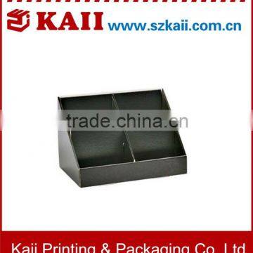 hot sell custom black paper folding cardboard display box