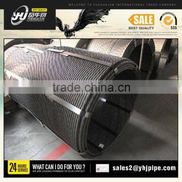post tension concrete 7 wire low relaxation pc steel strand