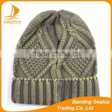 Promotional Custom 100% cotton beanie winter hat