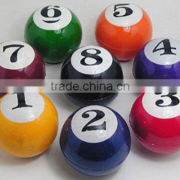 rubber billiard ball