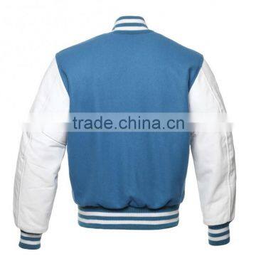 2016 Fashion Designed Wool Fitted College Baseball Letterman Jackets Wholesale