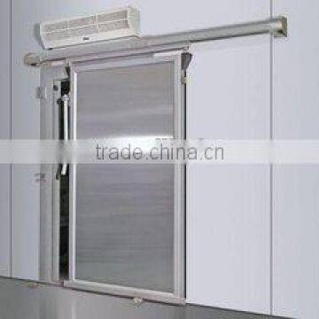 PU sanwich panel stainless sliding cold room door